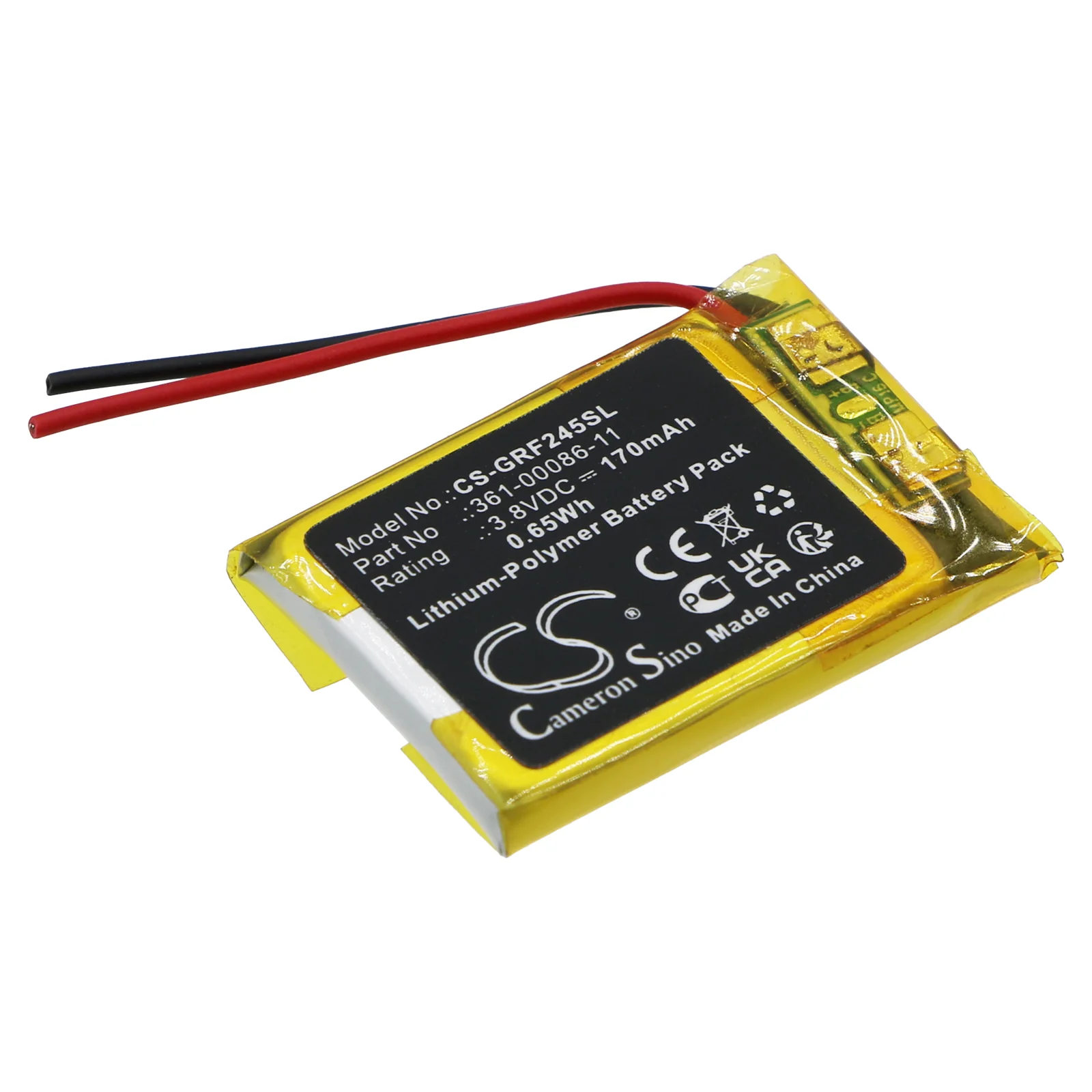 Garmin Forerunner 245,Forerunner 245 Music Smart Watch Replacement Battery - view 1