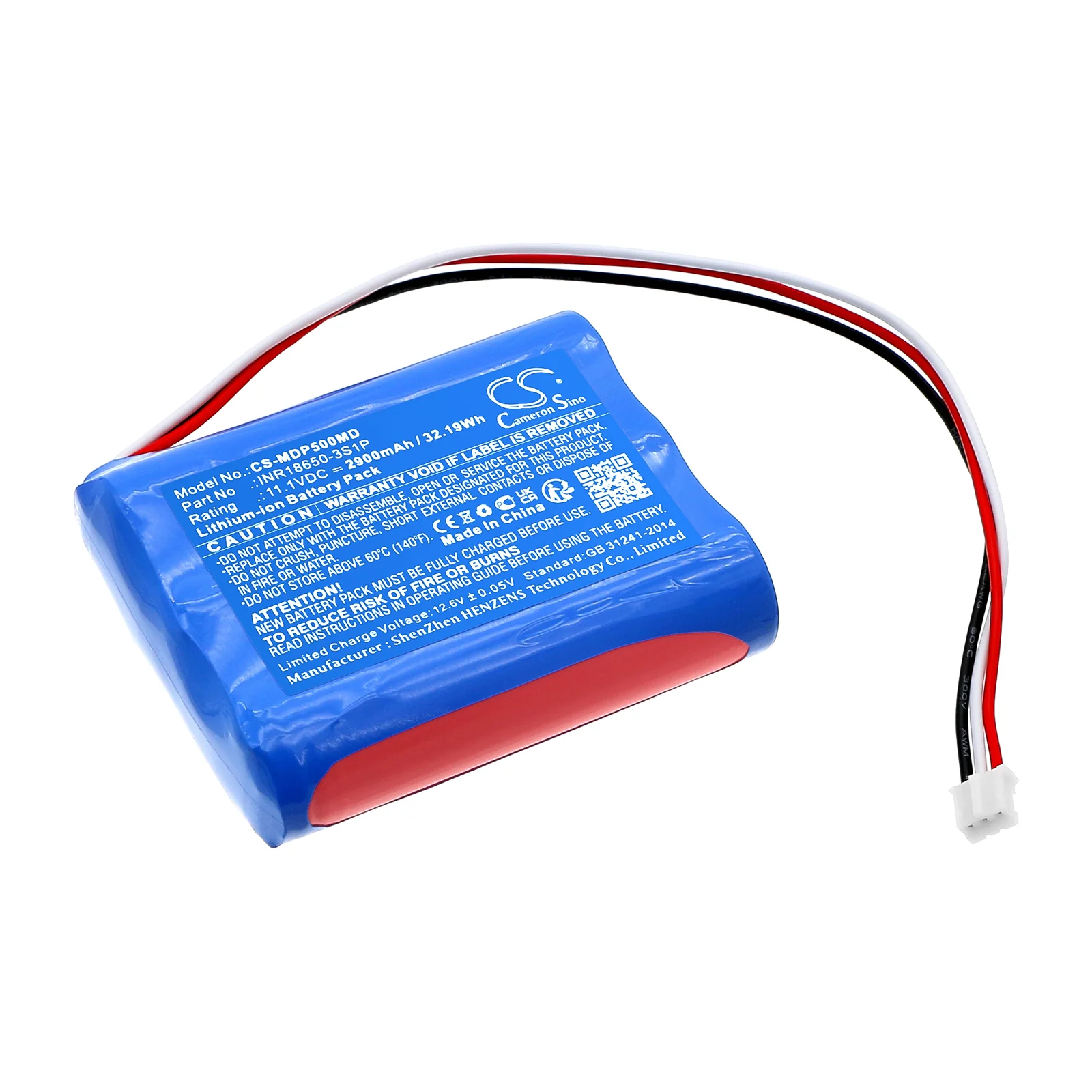 Medcaptain HP-30 Syringe Pump,HP-30,SYS-50,HP-60 Medical Replacement Battery - view 1