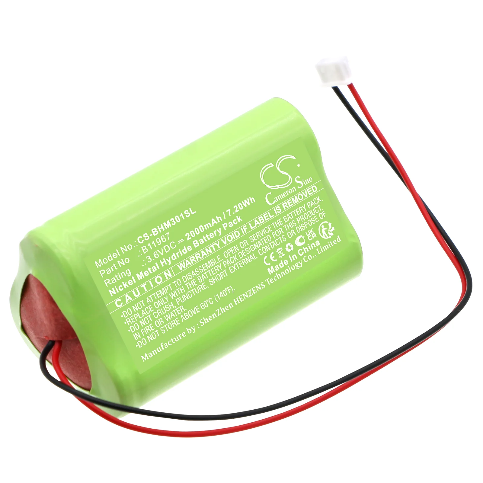 Bacharach Medigas PM 3010 N2O Monitor Survey Multimeter and Equipment Replacement Battery - view 1
