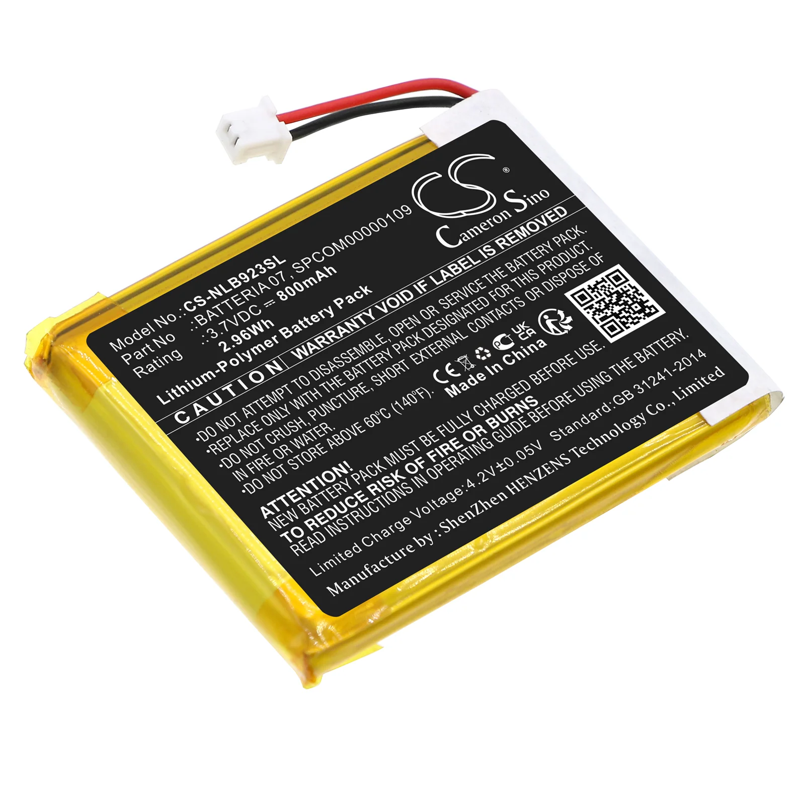 Nolan N-COM B902 L 2023 ,N-COM B902 R 2023 Headphone Replacement Battery - view 1