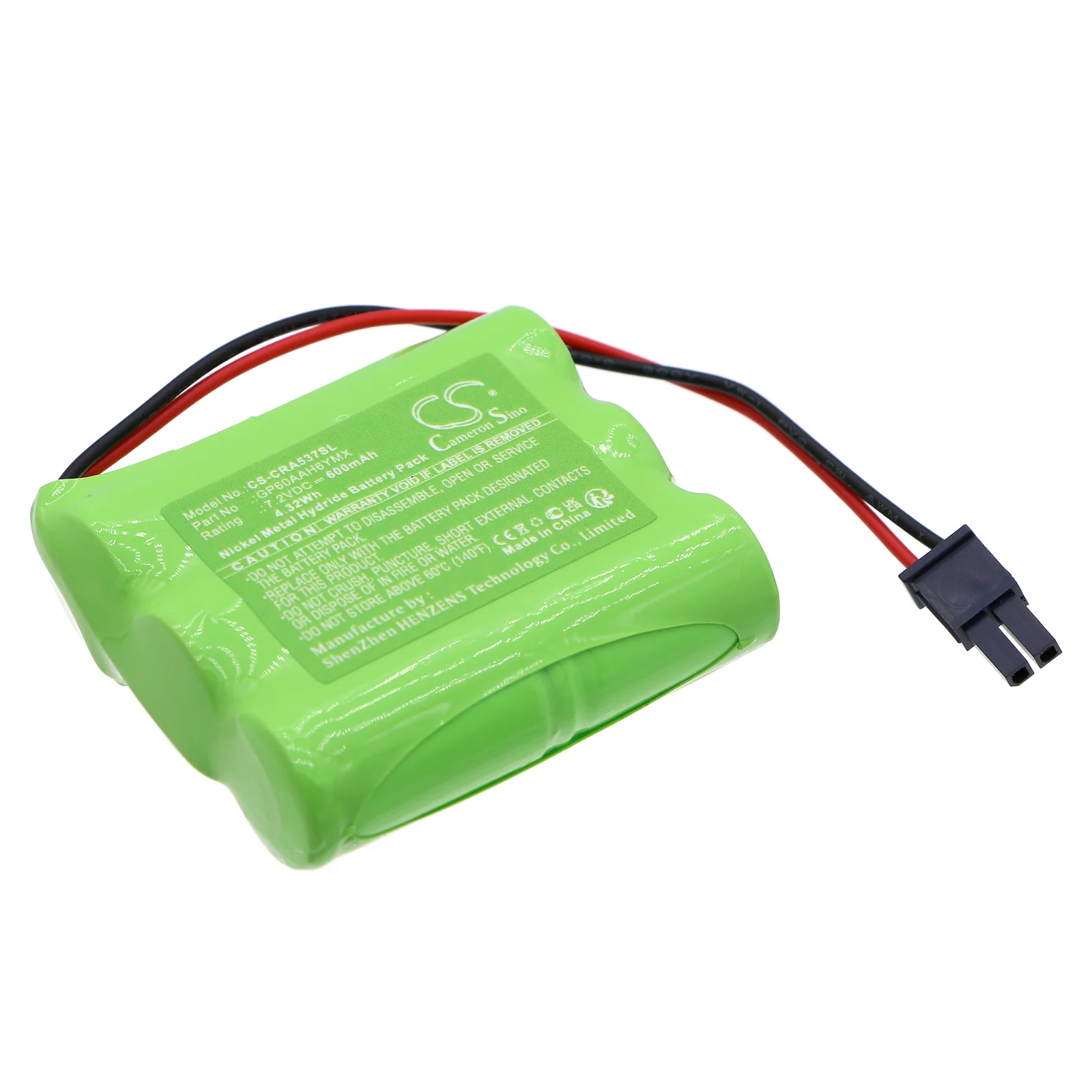 Cobra 5370,6422,5370 Alarm Sounder,6422 Alarm Sounder Alarm Replacement Battery - view 1