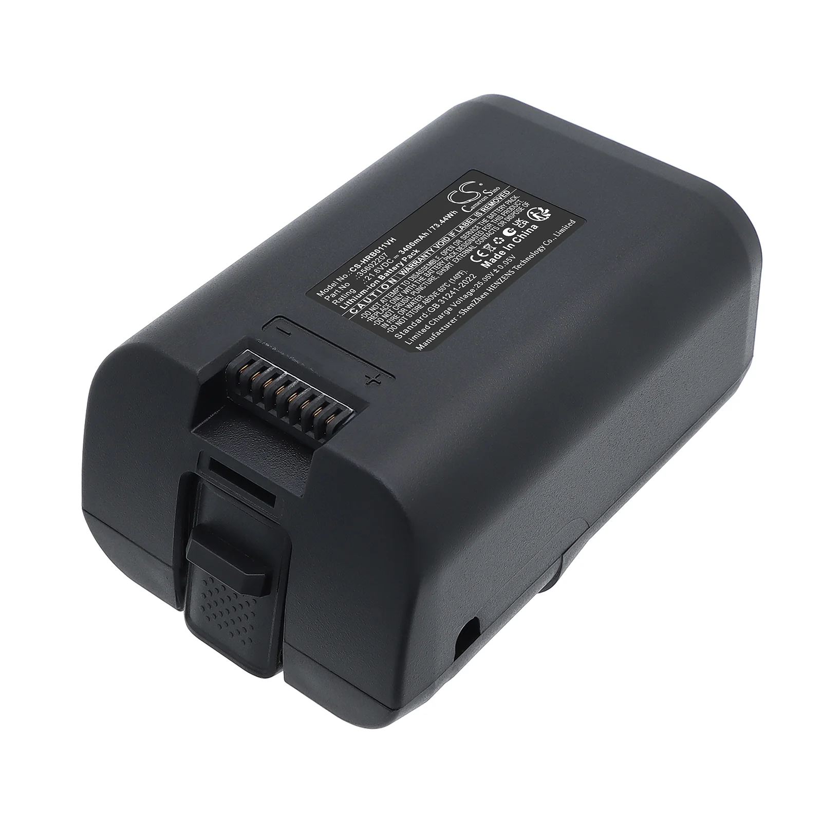 Hoover H-FREE 500 3400mAh Vacuum Replacement Battery - view 1