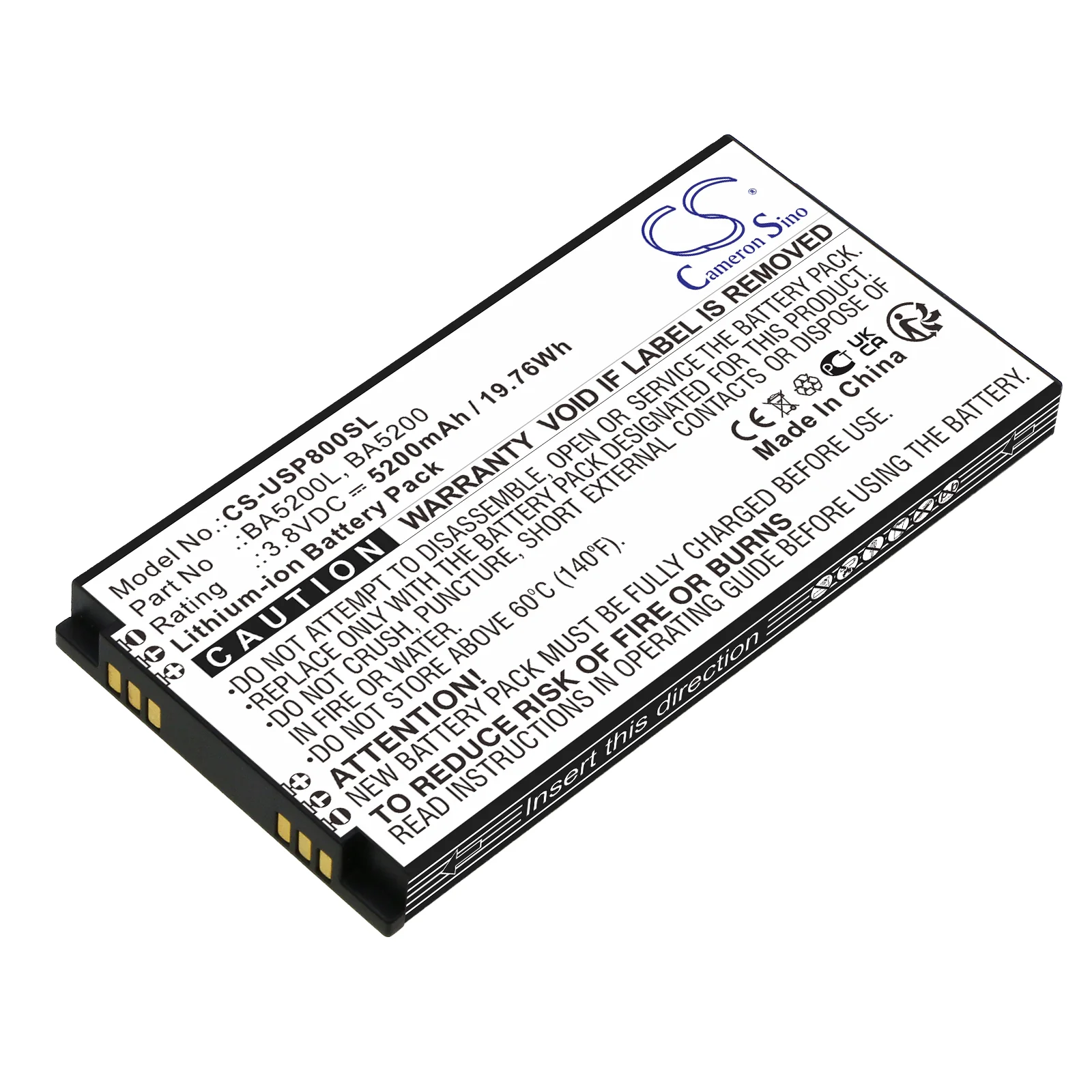 UniStrong P8II E Survey Multimeter and Equipment Replacement Battery - view 1