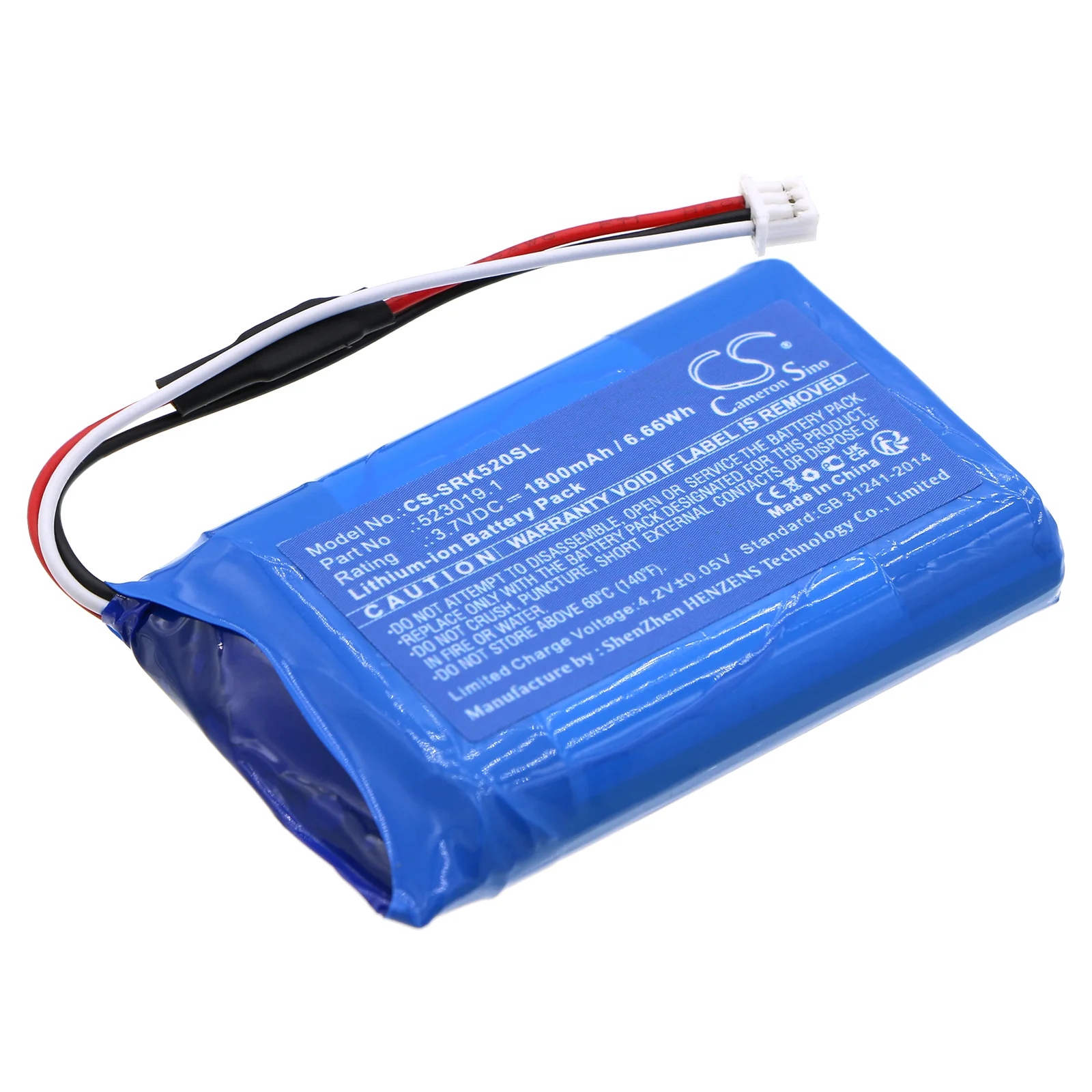 Systronik 523019.1,23019 Survey Multimeter and Equipment Replacement Battery - view 1
