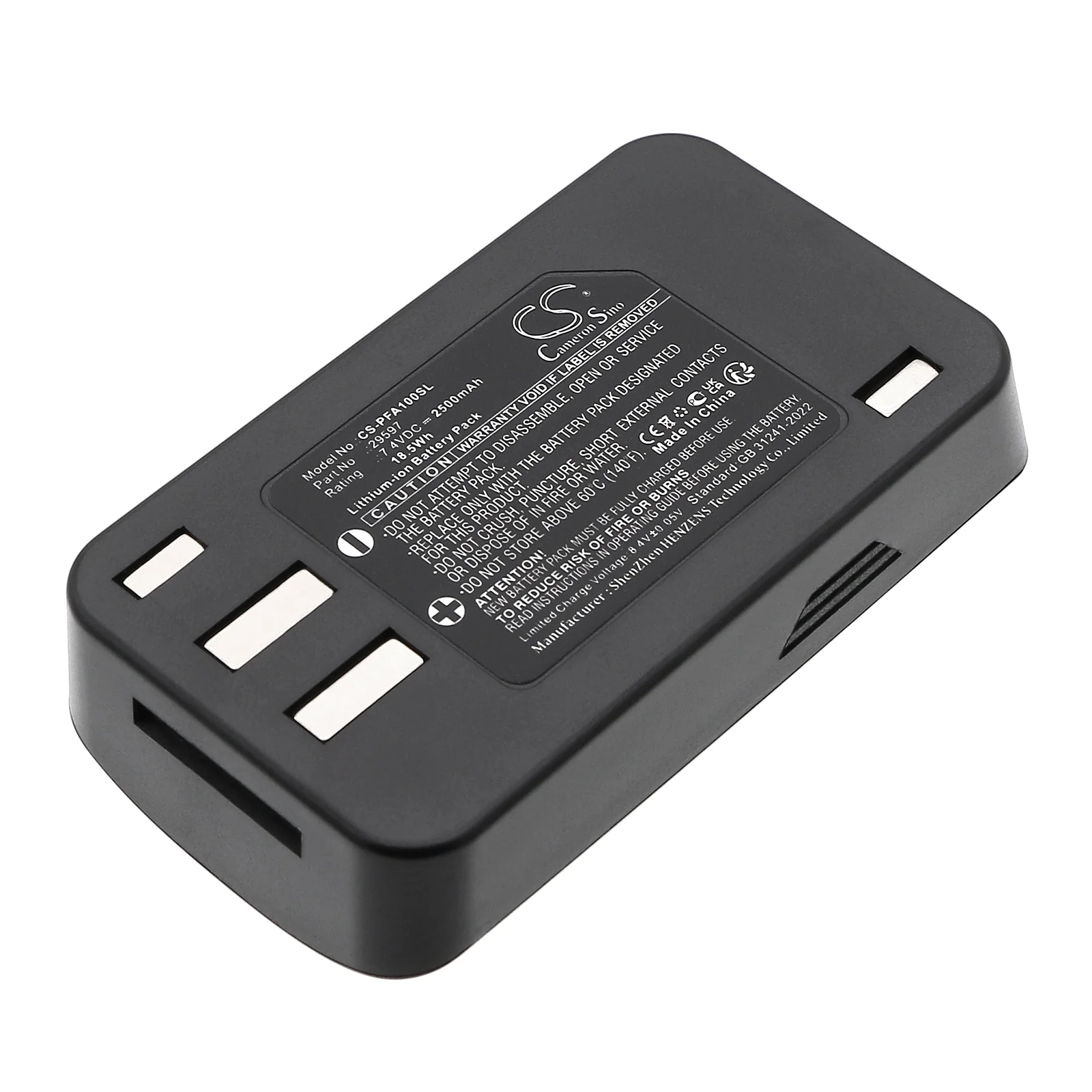 Profoto A1,A10,A1x,A2 LED Light Replacement Battery - view 1