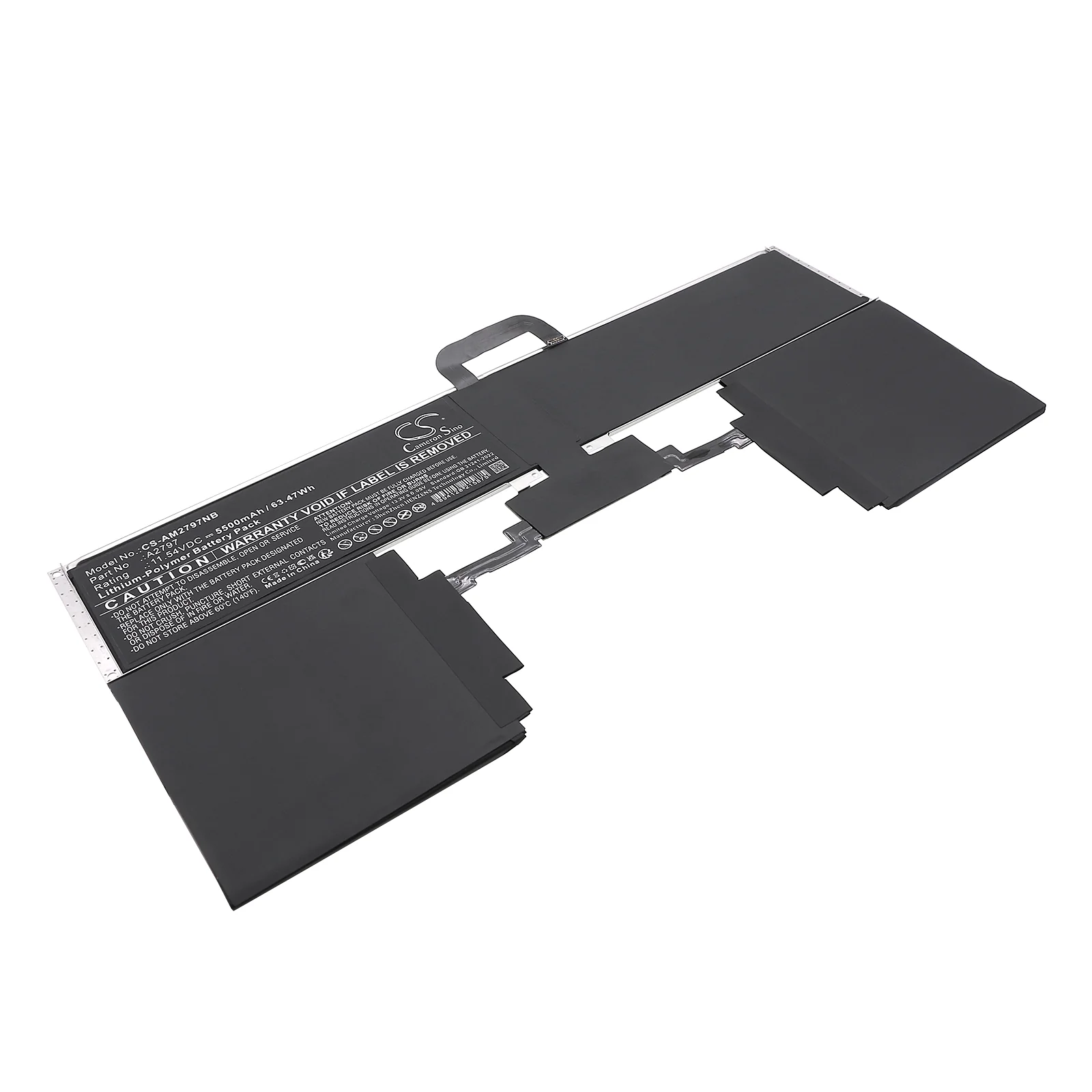 Apple A2941,MQKP3LL A,MQKQ3LL A,MQKR3LL A,MQKT3LL A,MQKU3LL A,MQKV3LL A,MQKW3LL A,MQKX3LL A,MRYM3LL A,MRYN3LL Laptop and Notebook Replacement Battery - view 1