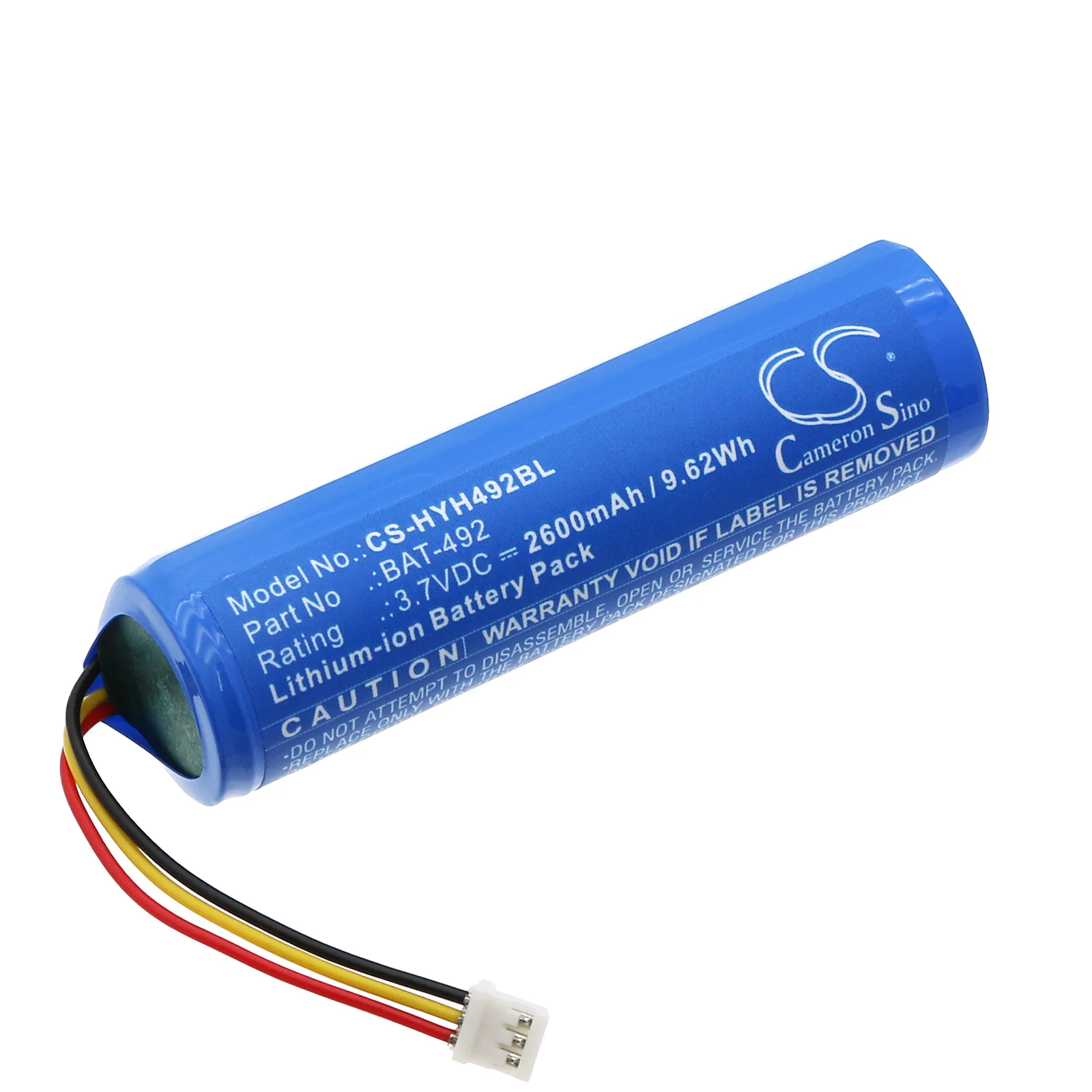 Honeywell HH492 Barcode Replacement Battery - view 1