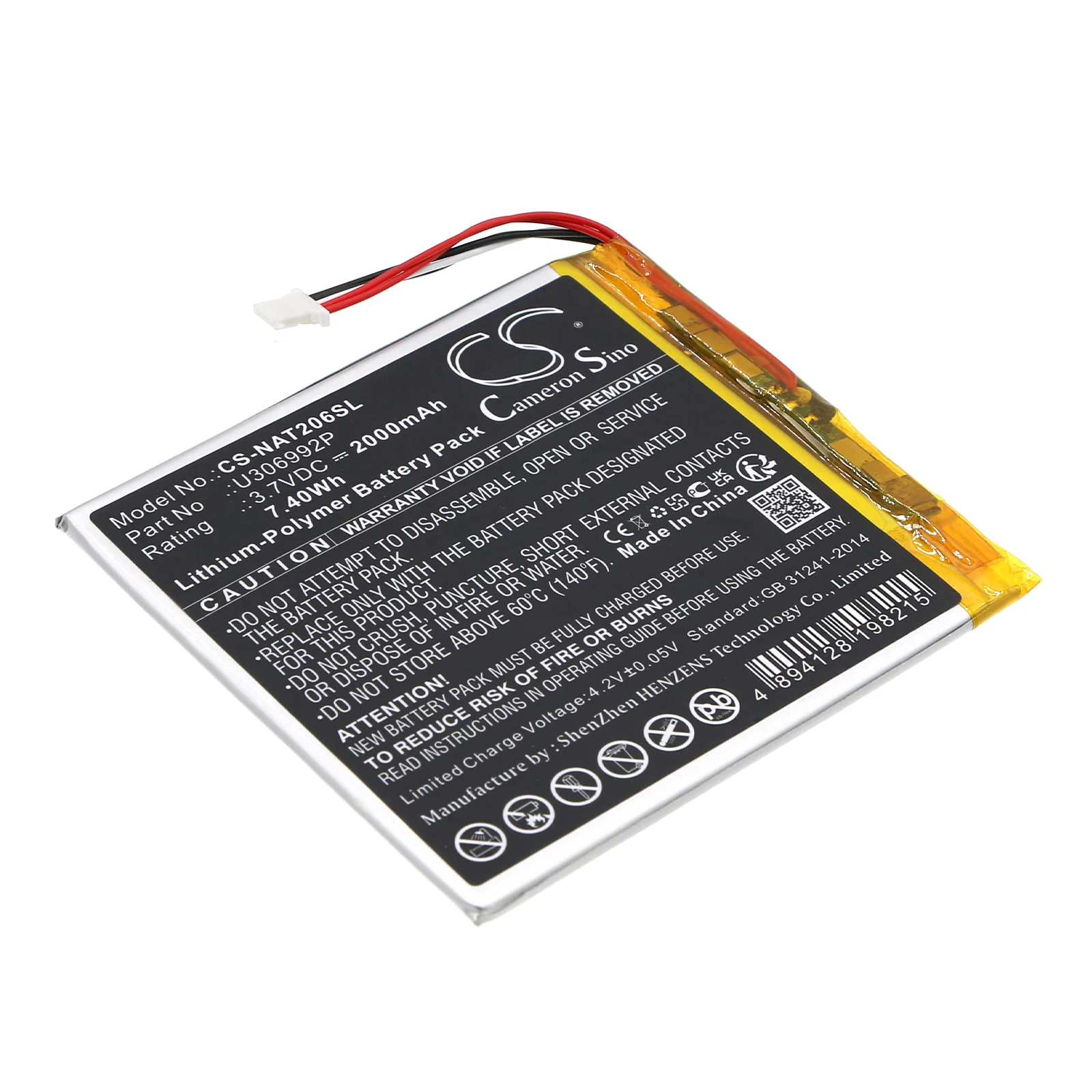 ONN Surf Tablet 7 in.,100005206,100026191 Tablet Replacement Battery - view 1
