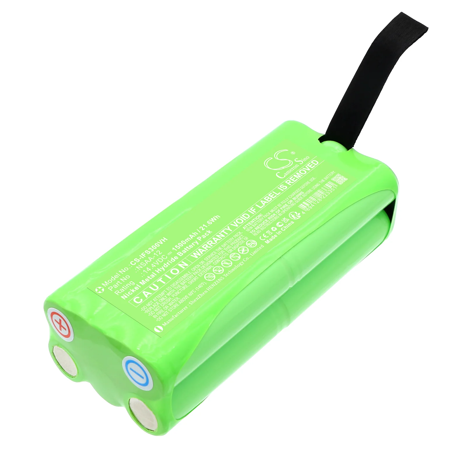Infinuvo Cleanmate S300,Cleanmate S400 Vacuum Replacement Battery - view 1