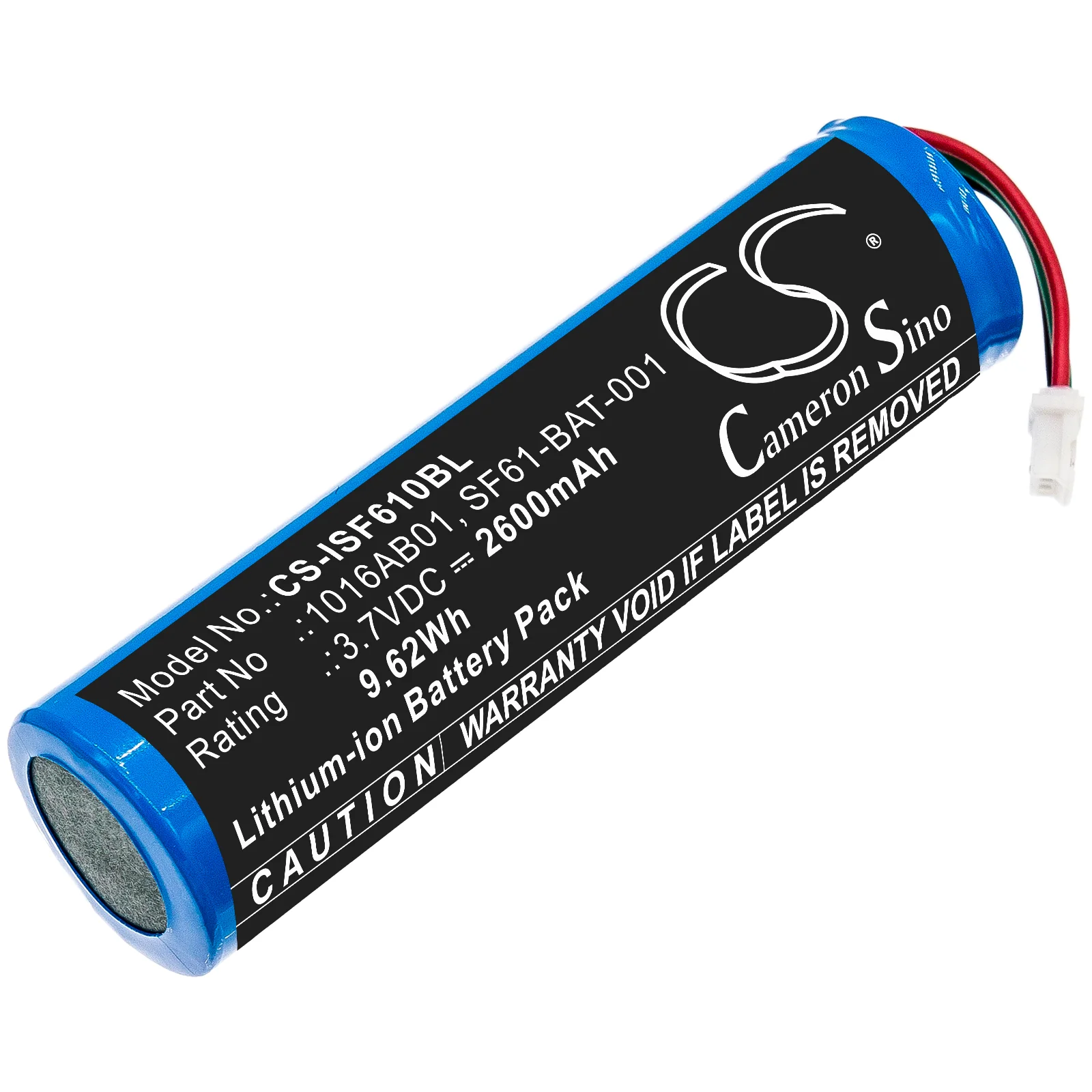 Intermec SF61,SF61b 2600mAh Barcode Replacement Battery - view 1