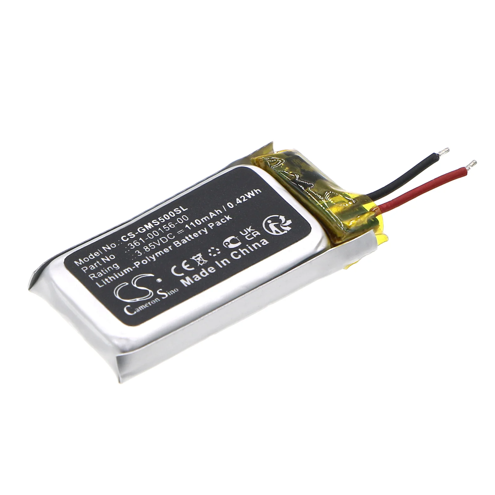 Garmin vivosmart 5 Smart Watch Replacement Battery - view 1