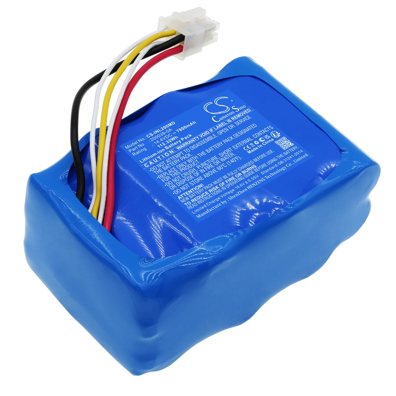 INOVA Labs Oxygen Machine 7800mAh Medical Replacement Battery - view 1