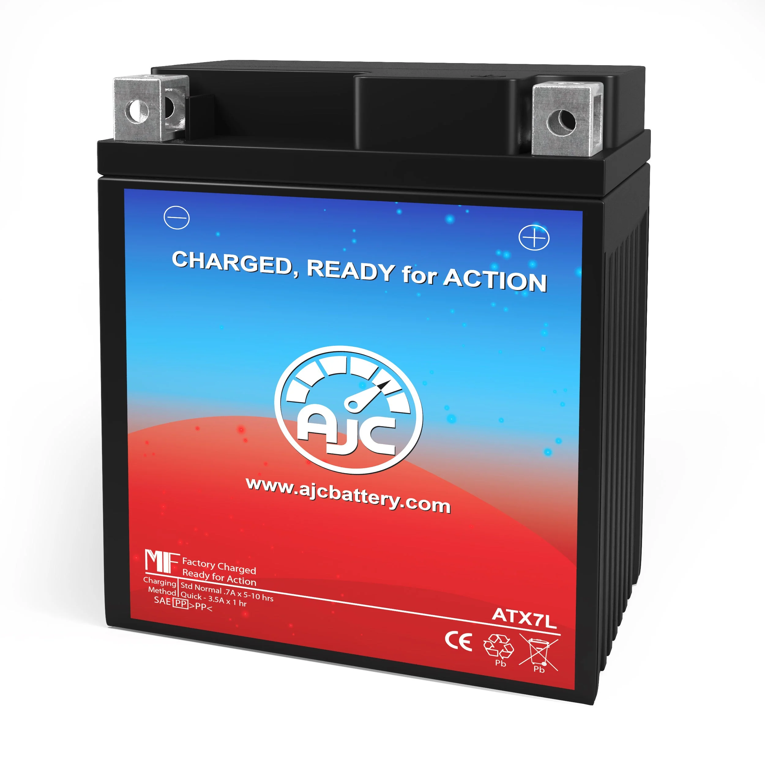 AJC Battery Compatible with Honda CMX500, A 500CC Motorcycle Battery (2017-2018) - view 1