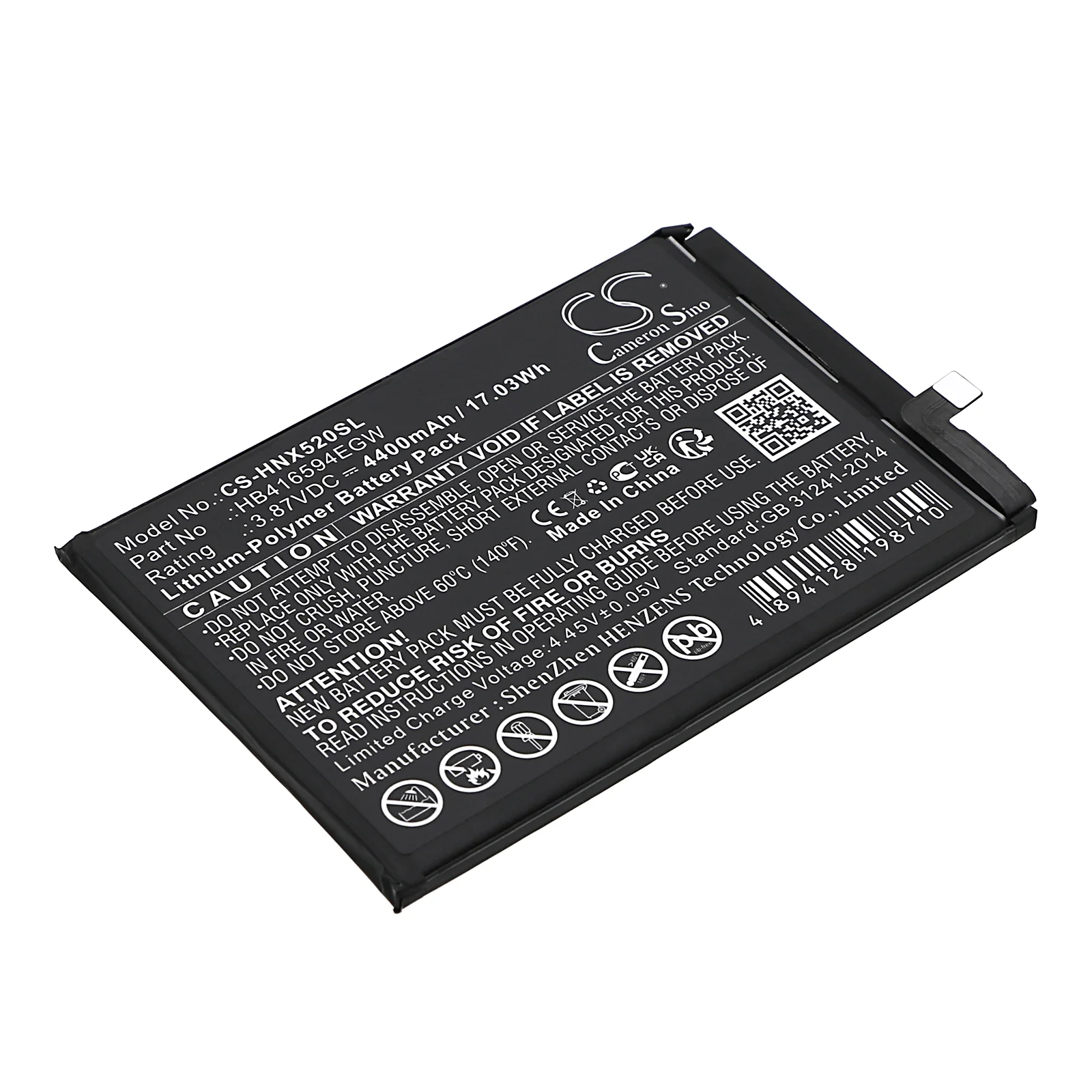 Honor X50i 5G,CRT-AN00 Mobile Phone Replacement Battery - view 1