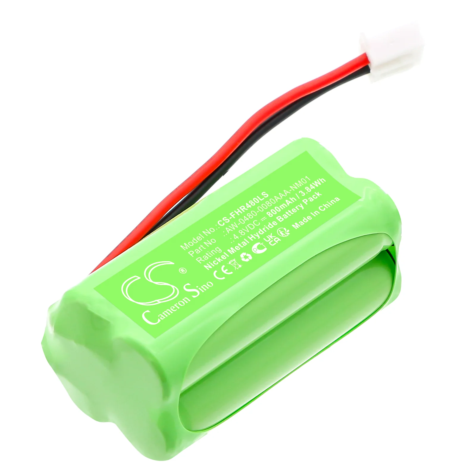 Fischer AW-0480-0080AAA-NM01 Emergency Light Replacement Battery - view 1
