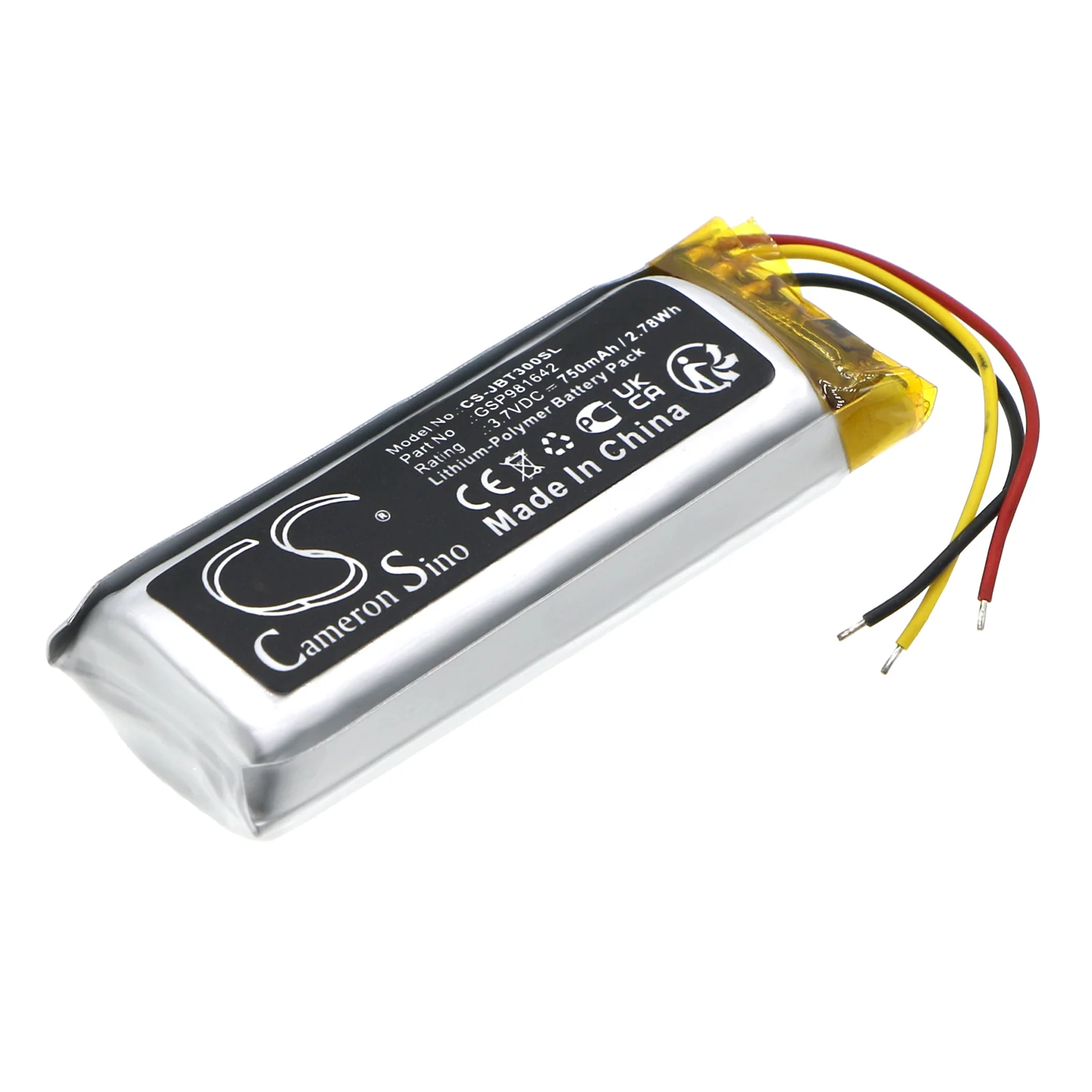 JBL TUNE Beam Charging Base Headphone Replacement Battery - view 1