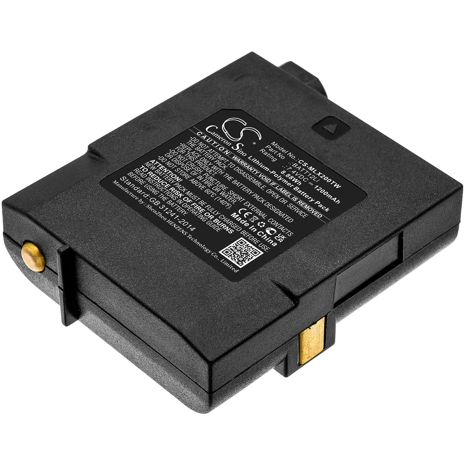 Midland GXT2000,GXT2050,G7 Pro,Pb-Pro,G9 Pro Two Way Radio Replacement Battery - view 1