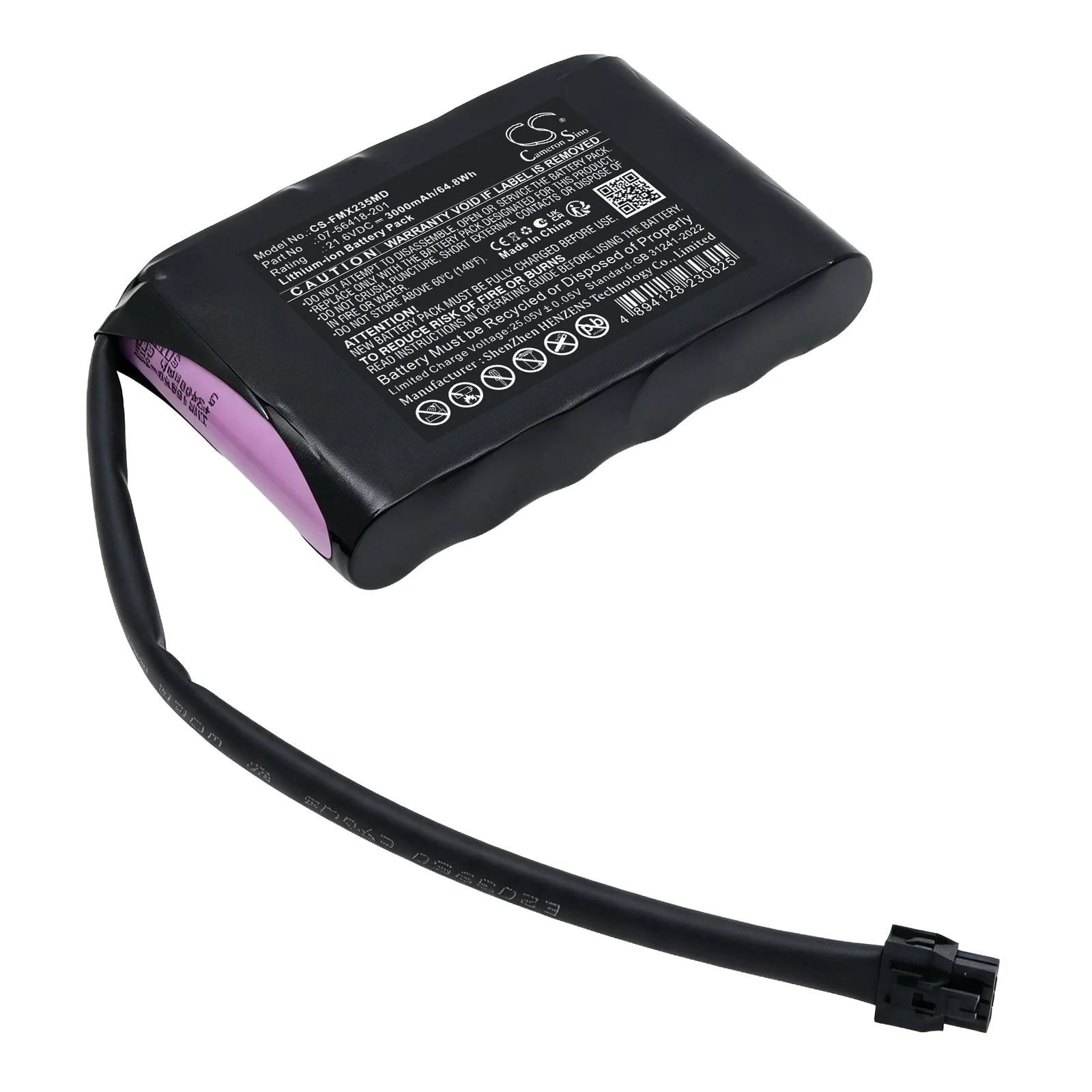 Fujifilm Sonosite PX P23597-05 Medical Replacement Battery - view 1