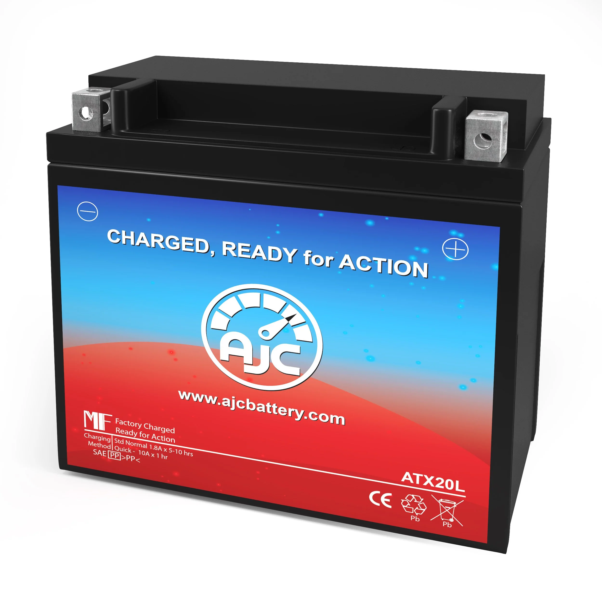 AJC Battery Compatible with Yamaha All 1049CC Snowmobile Battery (2014) - view 1