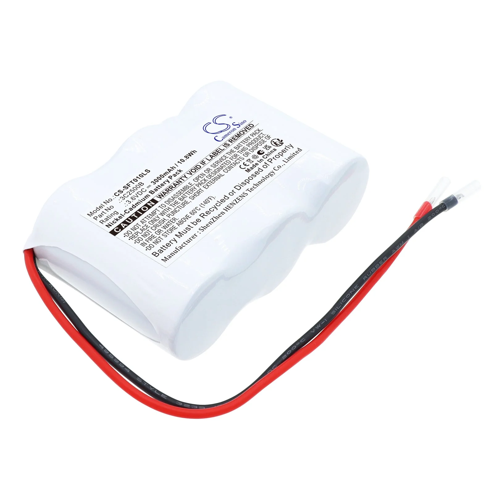 Van Lien 400202 1190010V VTC3H1 Emergency Light Replacement Battery - view 1