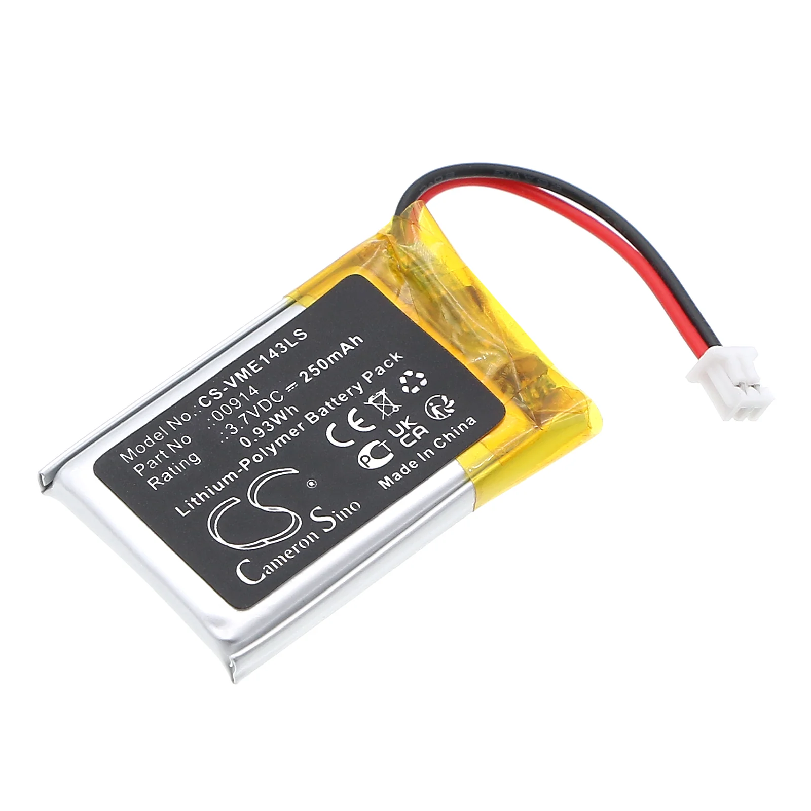 Vimar 14397,19397,20397,30397 Emergency Light Replacement Battery - view 1