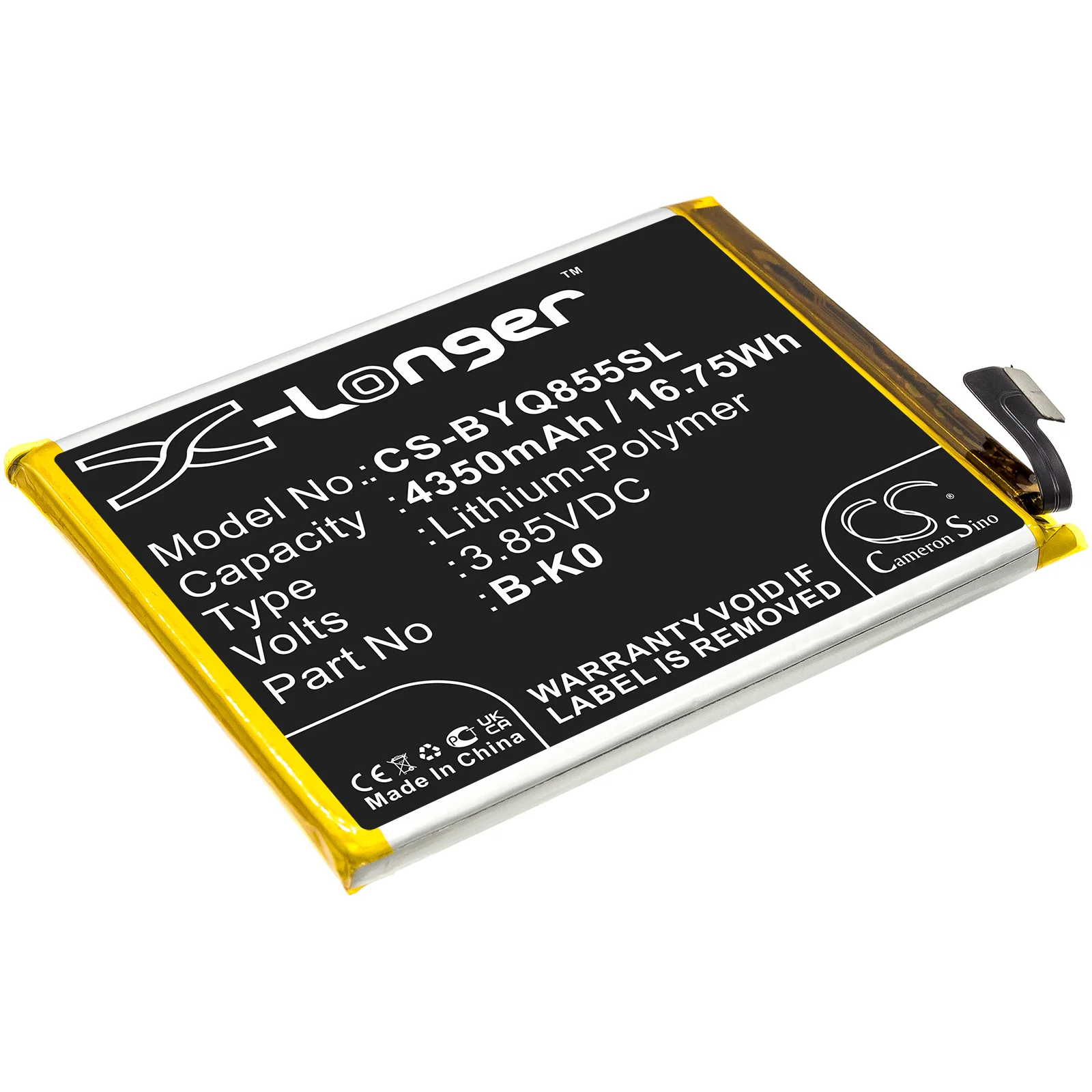 Vivo iQOO Neo 855,V1936,V1936A Mobile Phone Replacement Battery - view 1