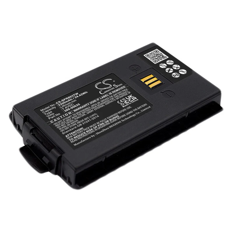 Teltronic HTT-500 3300mAh Two Way Radio Replacement Battery - view 1