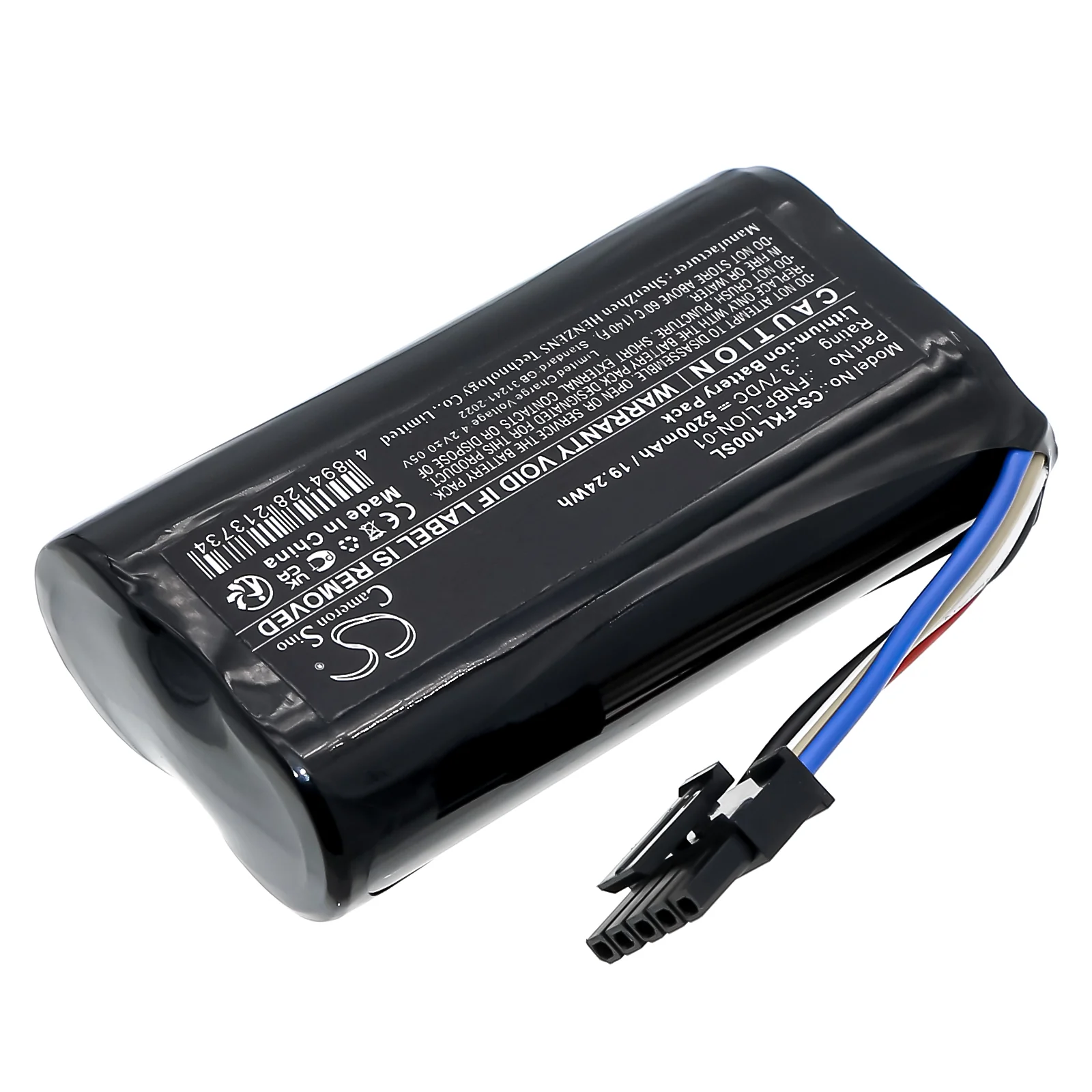 Fluke LIQ-100,LIQ-100-IE,LinkIQ,Networks LIQ-100-IE,Networks LIQ-100 FPC3,Networks LIQ100,Networks Survey Multimeter and Equipment Replacement Battery - view 1