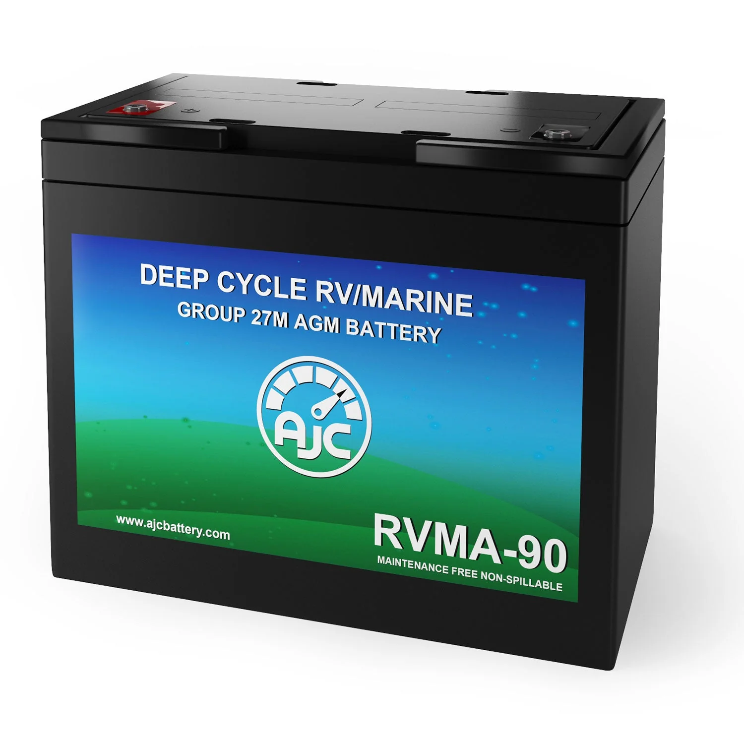 AJC Group 27M Deep Cycle Trolling Motor Battery - view 1