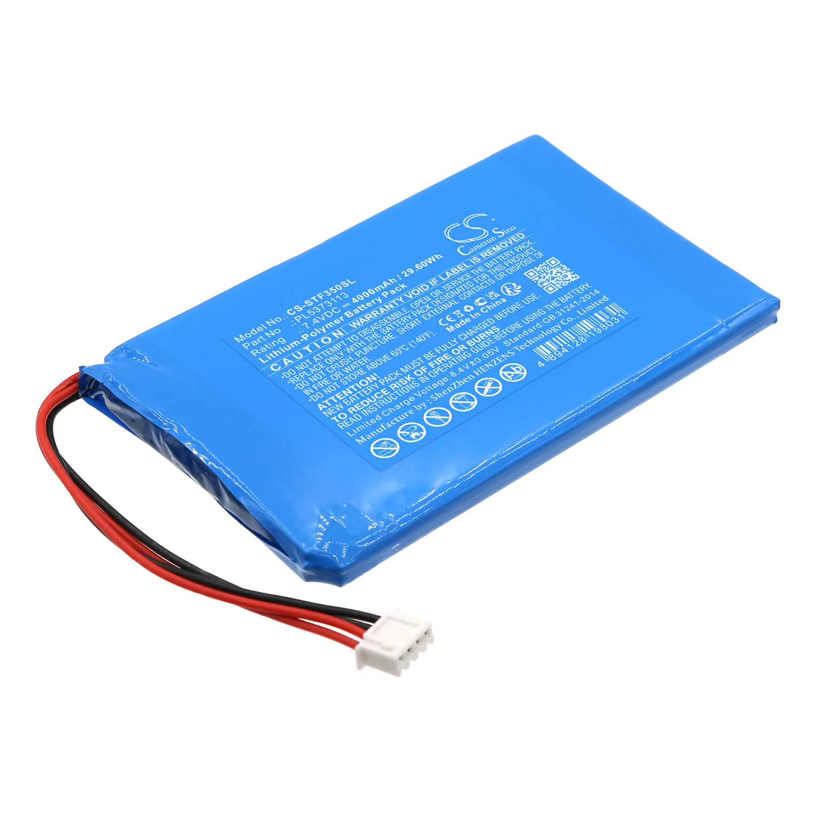 Securitytronix ST-F35,ST-F35TEST,ST-F35TESTF,IP BUDDY+ All-in-1 Survey Multimeter and Equipment Replacement Battery - view 1