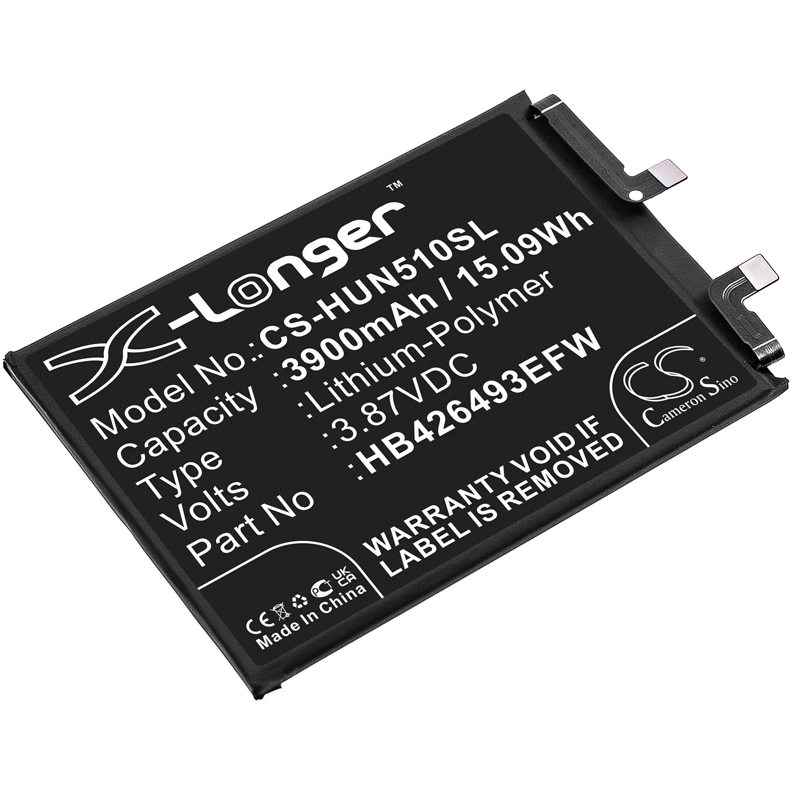 Huawei Honor 50 SE,Honor 50 SE 5G,JLH-AN00 Mobile Phone Replacement Battery - view 1