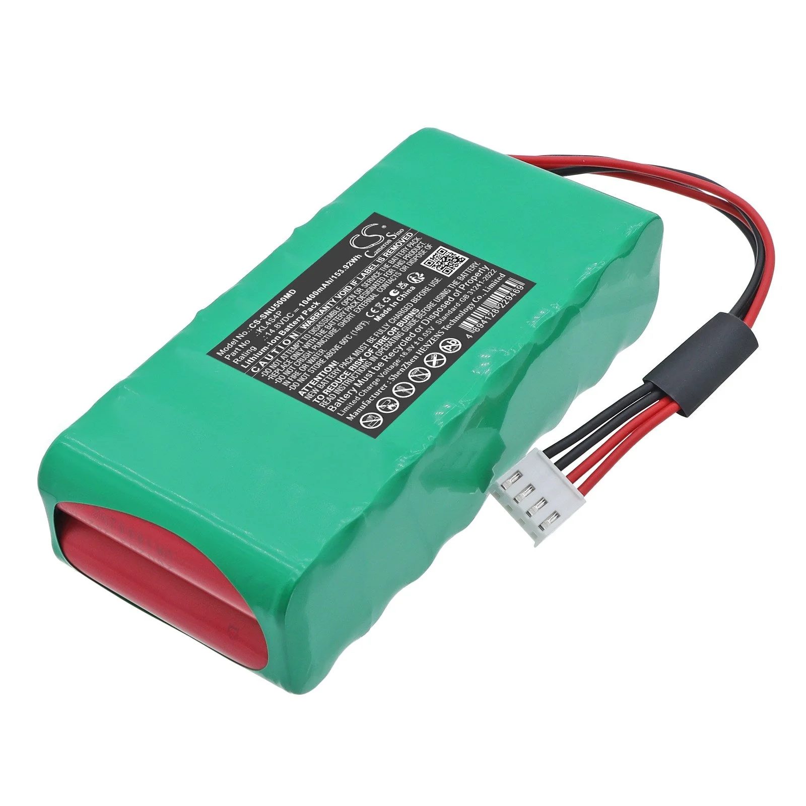 SonoScape Sonoscape S8 ultrasound machine MySonoU5 Medical Replacement Battery - view 1