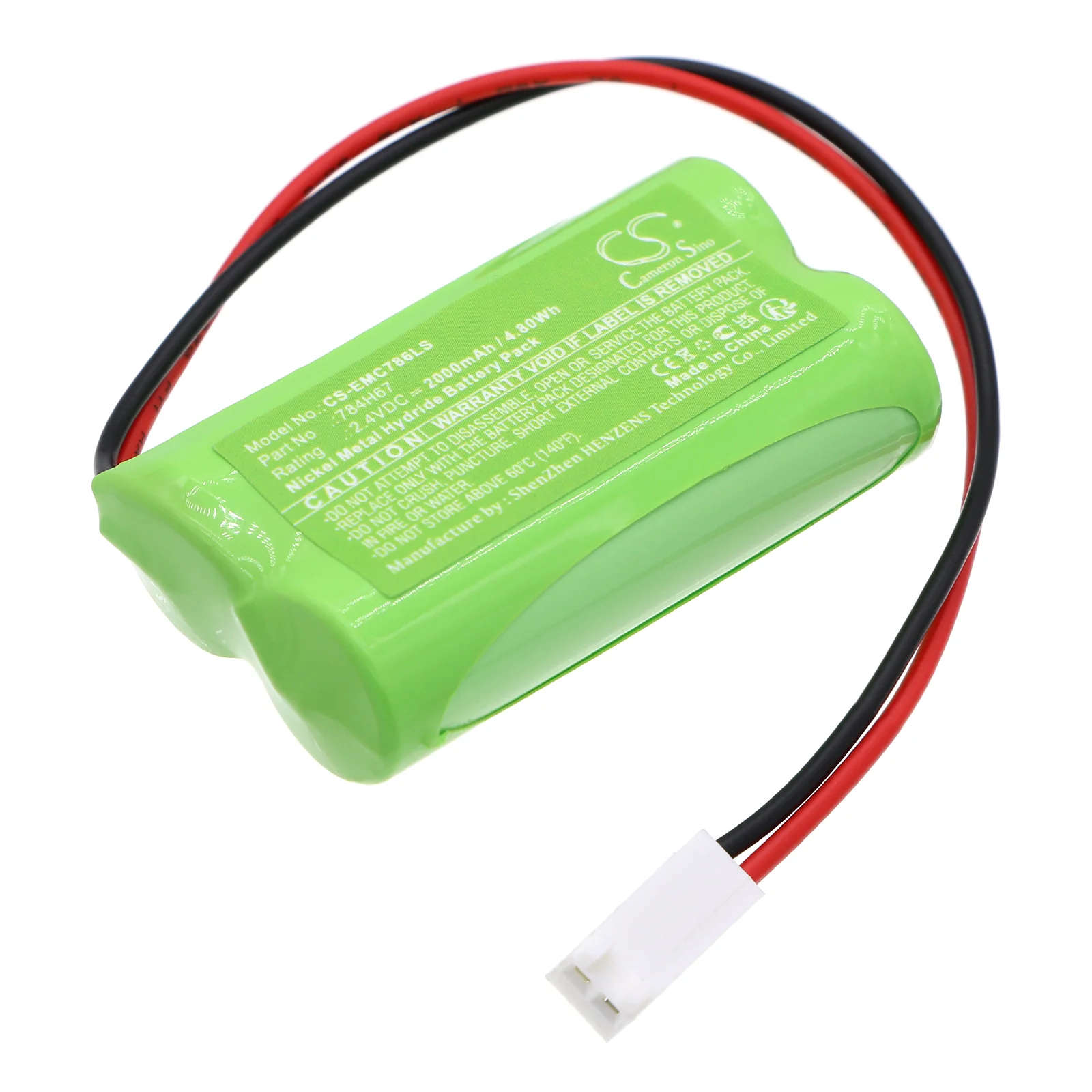 Dual-Lite EV4D-02L,EV4DI-02L Emergency Light Replacement Battery - view 1