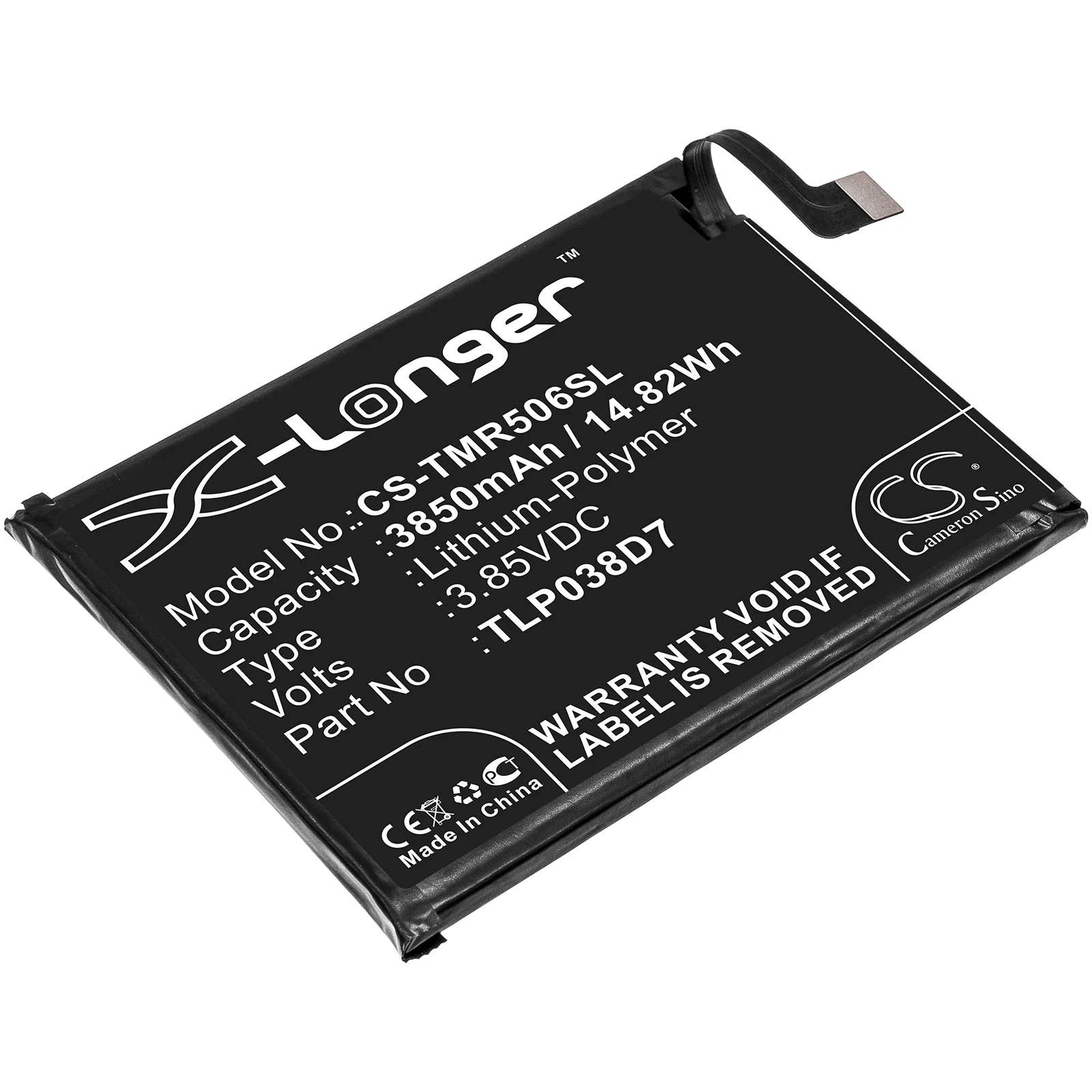 TCL 10 SE,T766S Mobile Phone Replacement Battery - view 1
