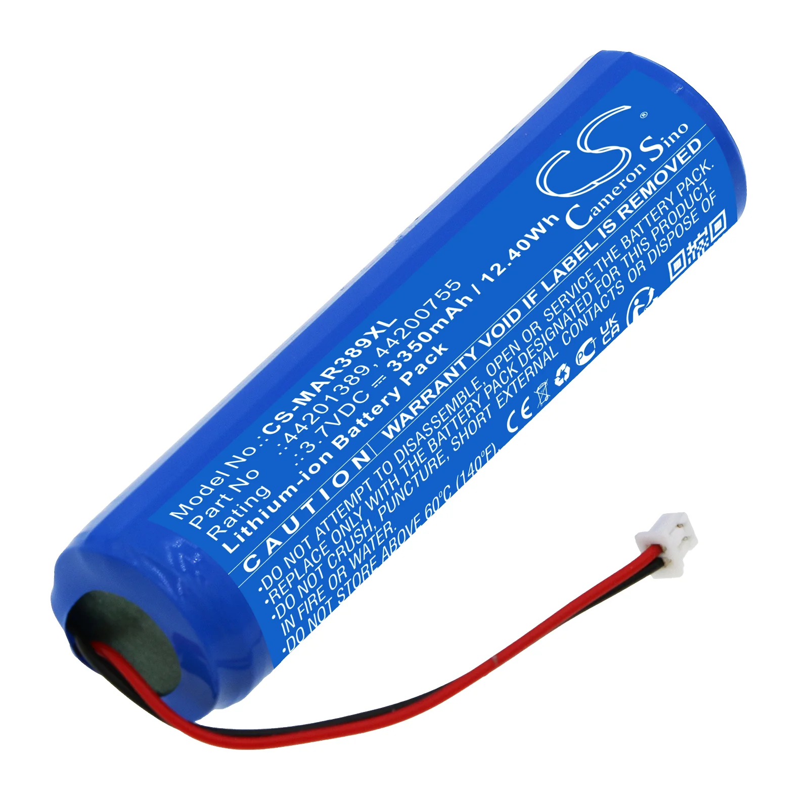 Mares ICON HD,ICON Genius,Genius Air GPS Replacement Battery - view 1