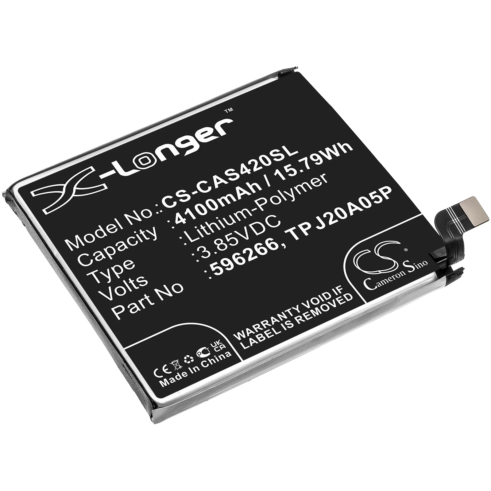 CAT S42,S32 Mobile Phone Replacement Battery - view 1