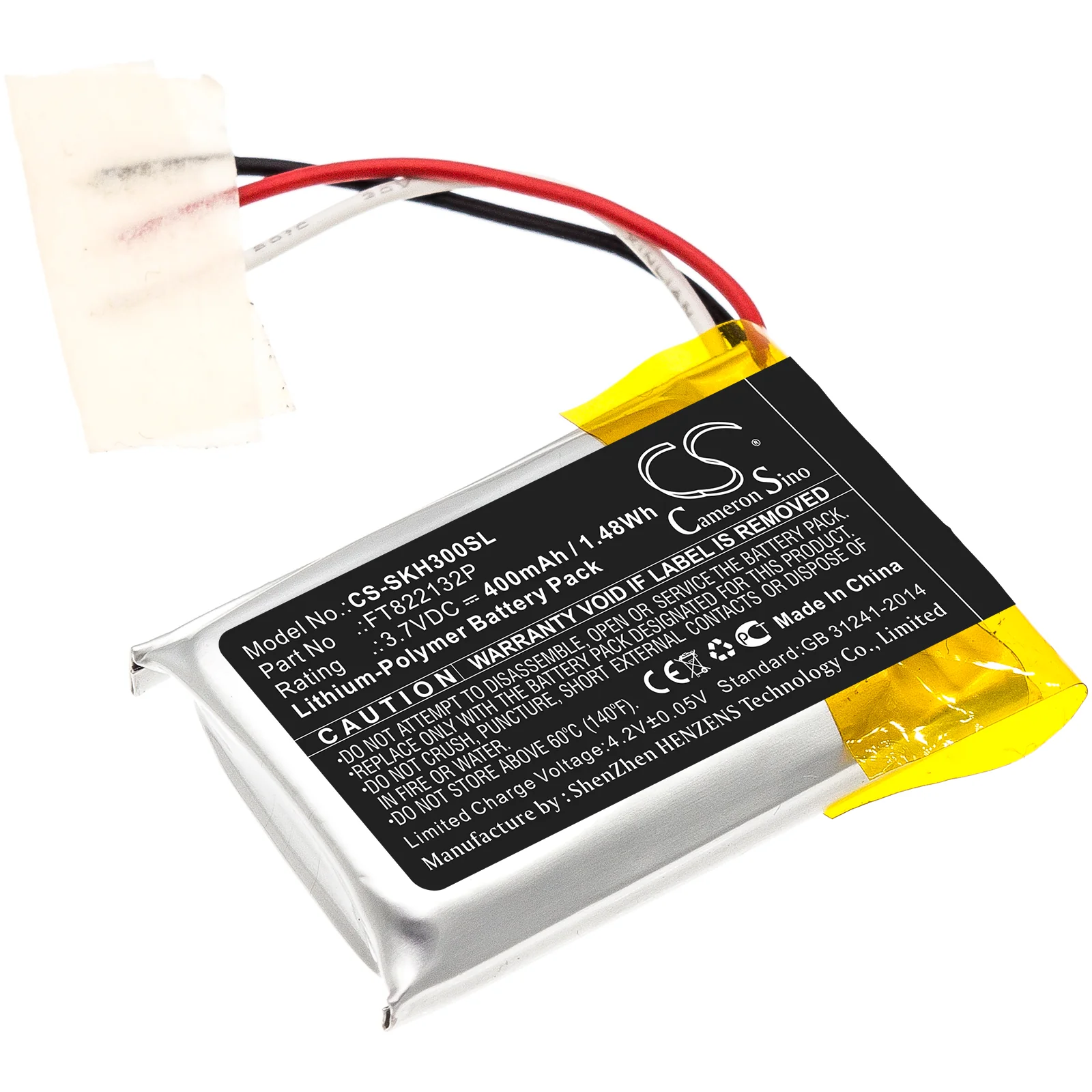 Skullcandy Hesh 3 Headphone Replacement Battery - view 1