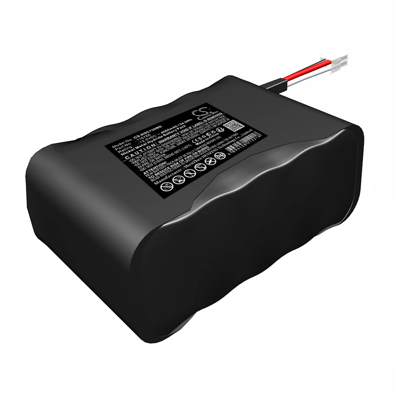 Huntleigh SC750 monitor Medical Replacement Battery - view 1