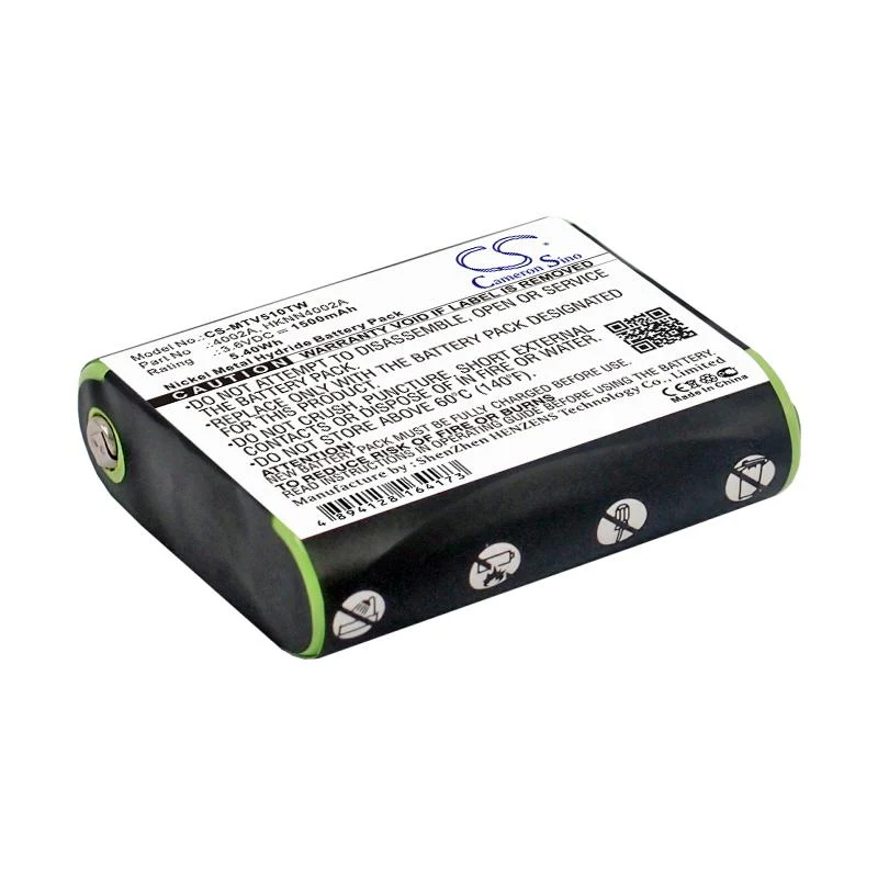 Motorola TalkAbout T4800,TalkAbout T4900,TalkAbout T5000,TalkAbout T5025,TalkAbout T5100,TalkAbout T5200,Tal 1500mAh Two Way Radio Replacement Battery - view 1