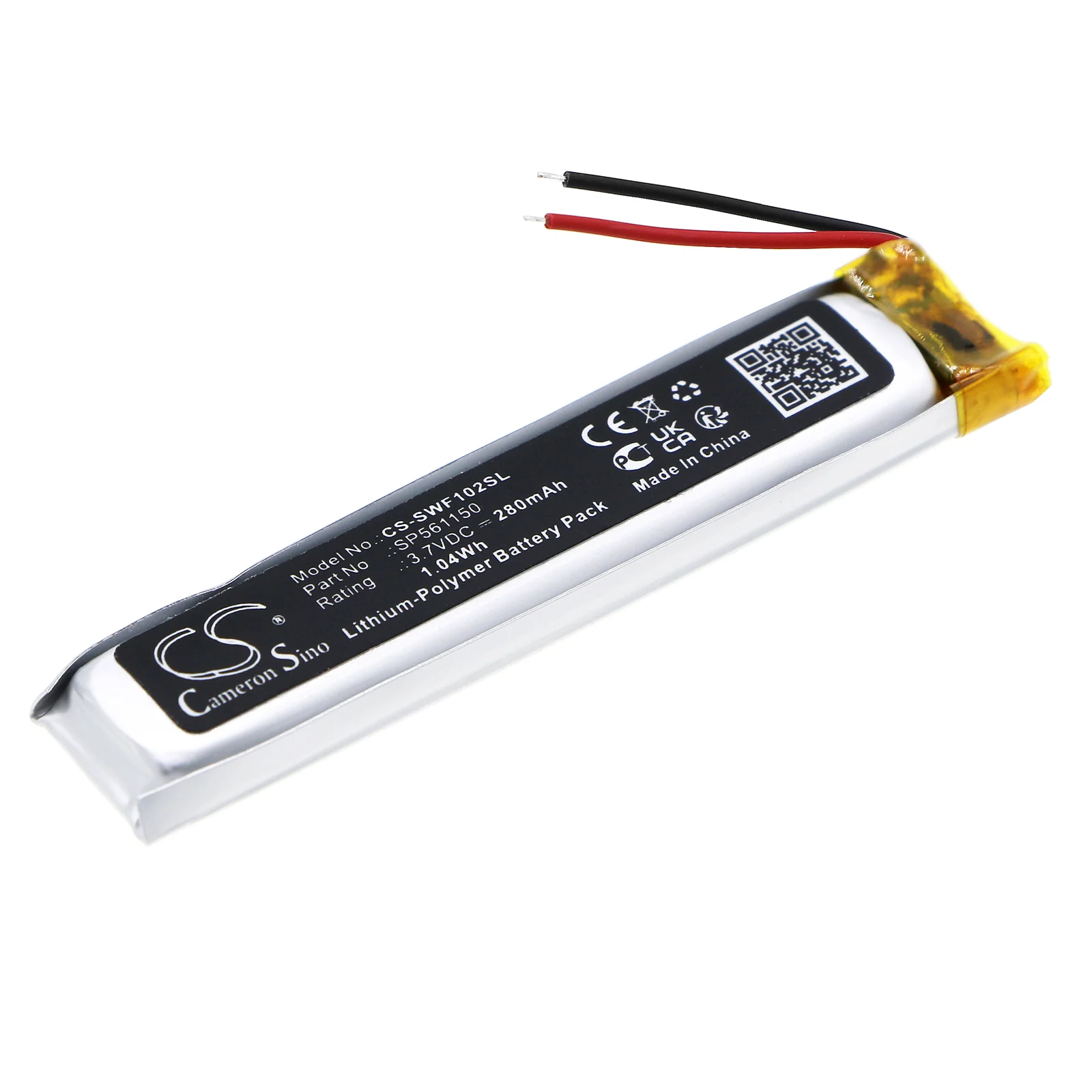 Sony WF-1000XM2 Headphone Replacement Battery - view 1