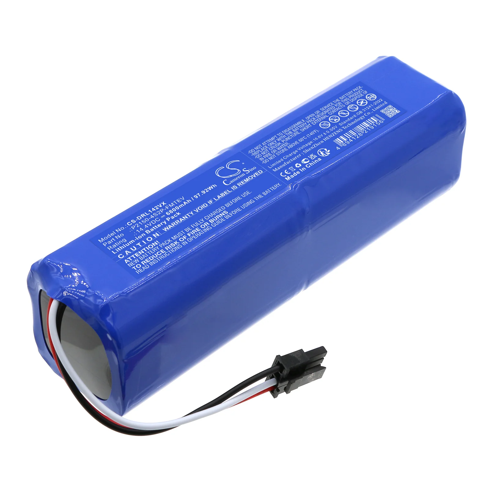 Dreame Mova S10 Plus,RLS42SD Vacuum Replacement Battery - view 1