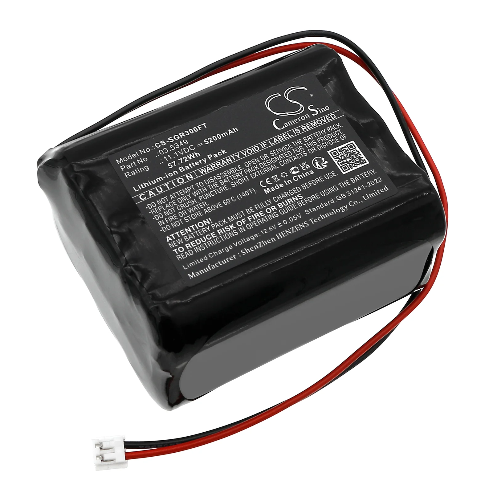 Scangrip NOVA 3,NOVA 4 K C+R Flashlight Replacement Battery - view 1