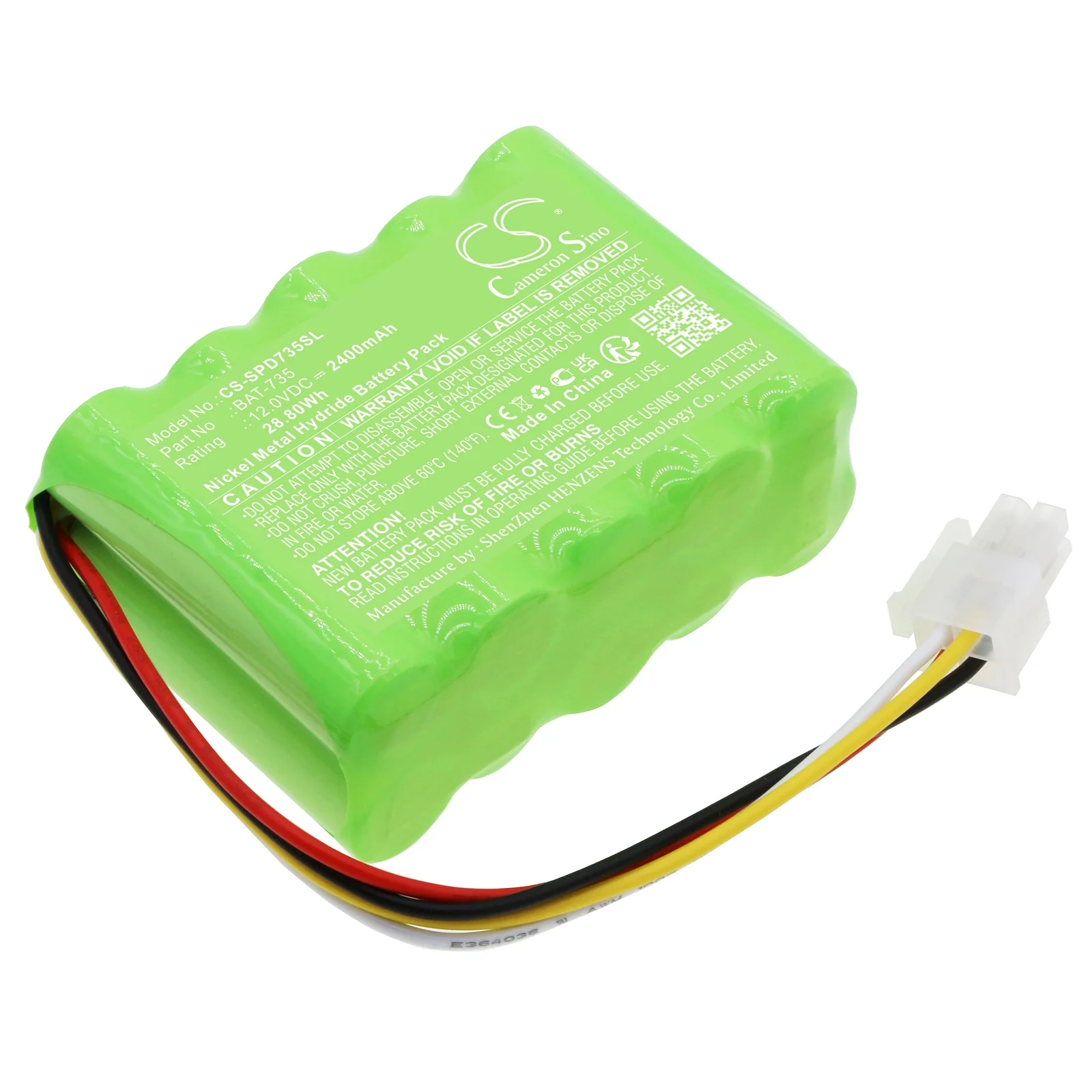 Shimpo DT-735 Stroboscope Survey Multimeter and Equipment Replacement Battery - view 1